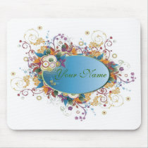 Decoの花柄Mousepad