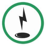 Electro spot stickers