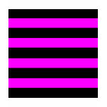 Emo Pink & Black Stripes - Alternative Grunge Rock Shirt