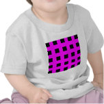 Emo Stripes Pink & Black - Alternative Grunge Rock Tee Shirt
