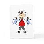 Expecting Baby Stick Figure Card