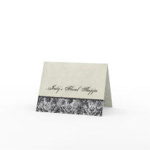 Fleur di Lys Damaskの黒い一致のノート
