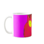 Fluroの帽子のマグのピンク