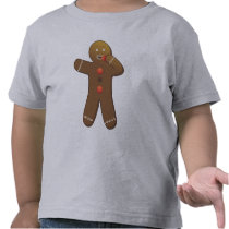 Gingerbreadmanのおもしろいな食べ物彼自身