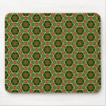 Green and Red Mousepad