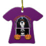 Halloween - Just a Lil Spooky - Cavalier -TriColor Christmas Tree Ornaments