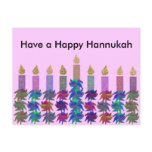 Hannukahの花Menorah