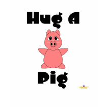 Huggableピンクのコブタの抱擁ブタ
