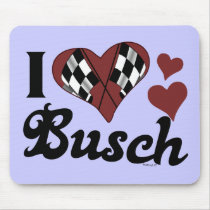 IハートBusch Mousepad