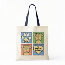I Love Dogue de Bordeaux バッグ