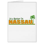 Its Better in Nassau Card