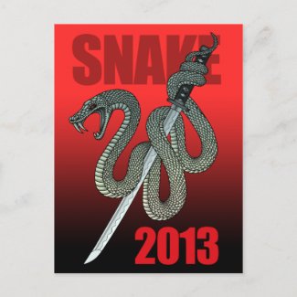 Katana snake 2013 A はがき