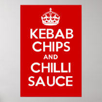 KEBABの破片および唐辛子ソース