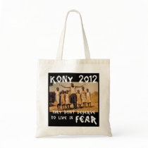 KONY 2012年-恐れのトートバックを停止して下さい トートカバン