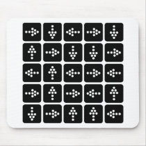 LEDの矢の正方形