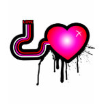 Love Pump - Emo Alternative Grunge Rock Punk Tshirts