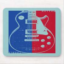 LPのギターMousepad マウスパッド