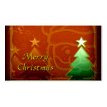 Merry Christmas Gift Tag Business Card Templates