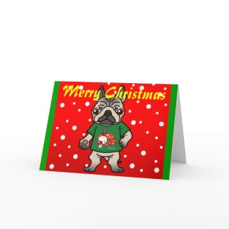 Merry Pug card