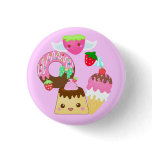 mixture cute kawaii pinback button