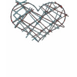 Modern heart tシャツ