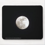 Mousepad -澄んな夜空の満月 マウスパッド