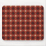 Mousepad Maroon Tan Red Plaid Pattern Mousemat