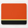 Mousepad Red Black Yellow Mousemat