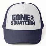 Navy Bobo GONE SQUATCHIN Hat Finding Bigfoot