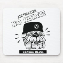 NO NUKES DOG マウスパッド