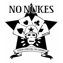 No Nukes Skull Tshirs tシャツ