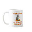 Nuts about Grandma & Grandpa マグカップ