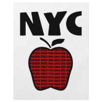 NYC -すべての5つの自治区が付いている大きいApple