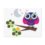 oliver, the owl postcards