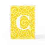 Ornate Floral Monogram - Letter C Greeting Cards