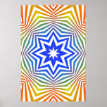 Poster: Abstract Radial Lines