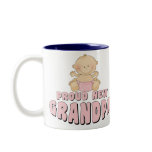PROUD NEW Grandpa Girl Coffee Mugs