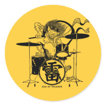 RAIJINドラマーのステッカー シール