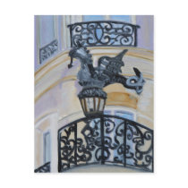 Rue du Dragonパリ はがき
