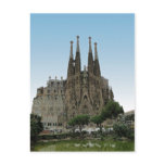 Sagrada Familia、バルセロナ、スペイン ポストカード