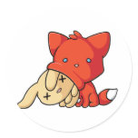SCHLUP Foxの食べ物のウサギ