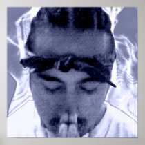Smokey Corleone Gangstaの祈り ポスター