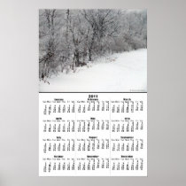Snowyの森2011のカレンダーポスター
