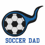 Soccer Dad Embroidered Polo Shirts