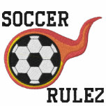 Soccer Rulez Embroidered Shirt
