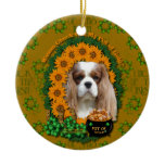 St Patricks - Pot of Gold - Cavalier - Light Christmas Ornaments