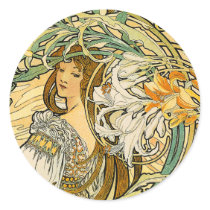 Stcker:  Mucha -花の言語