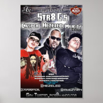 str8 gのフライヤの役人ポスター