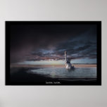 Sunrise.. Sunset.. surreal art surrealism poster