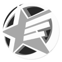 undergroundlogo 丸形シールステッカー